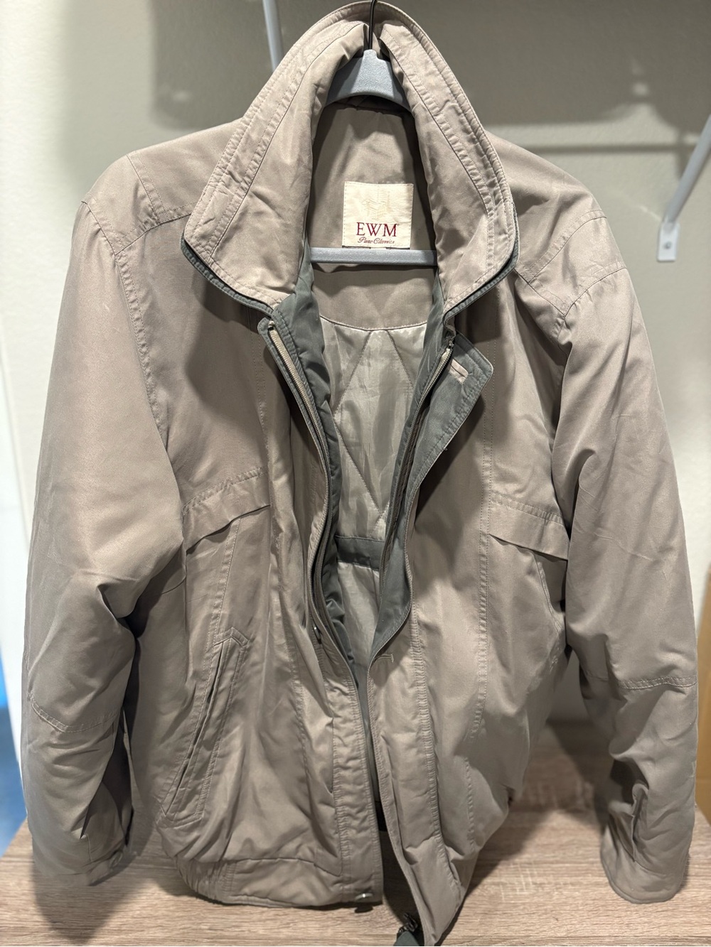 Vintage EWM Men’s Lined Windbreaker